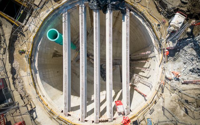 Construction of a storage tank